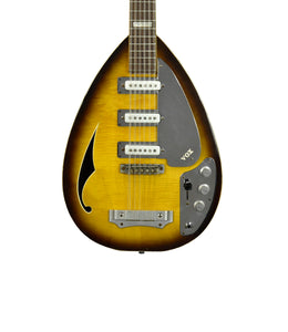 Used 1964 Vox Tear Drop Mark 5 12-String in 2-Tone Sunburst - The Music Gallery
