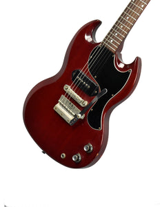 Used 1965 Gibson SG Junior in Cherry 280682 - The Music Gallery