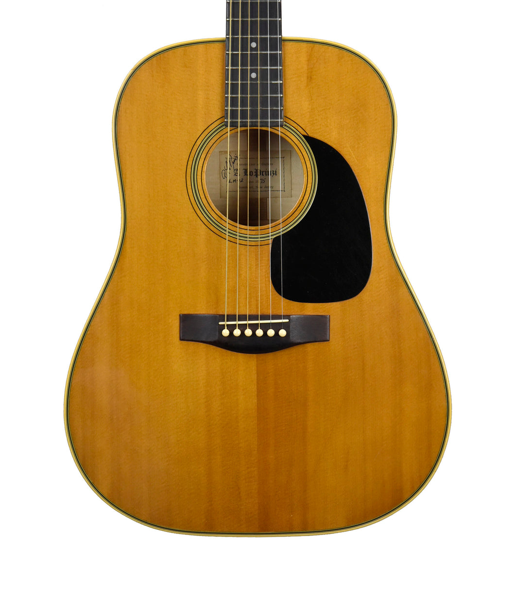 Used 1975 Augustino LoPrinzi LM12 Acoustic Guitar in Natural 3099 - The Music Gallery
