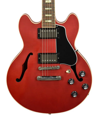 Used 2015 Gibson ES-339 Semi-Hollow in Satin Cherry Red 10375714 - The Music Gallery