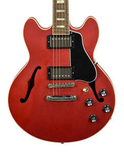 Used 2015 Gibson ES-339 Semi-Hollow in Satin Cherry Red 10375714 - The Music Gallery