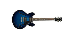 Used 2017 Gibson ES-335 Semi Hollow in Blue Burst w/OHSC 12297739 - The Music Gallery