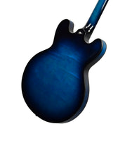 Used 2017 Gibson ES-335 Semi Hollow in Blue Burst w/OHSC 12297739 - The Music Gallery
