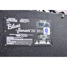 Used Fender Blues Junior III 1x12" Combo Guitar Amplifier B-540936 - The Music Gallery