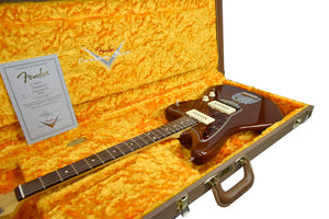 Used Fender Custom Shop 62 Jazzmaster Closet Classic in Aged Mocha Stain R110329 - The Music Gallery