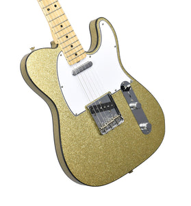Used 2021 Fender Custom Shop 64 Telecaster Custom NOS in Gold Sparkle R109939 - The Music Gallery