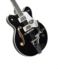 Used 2016 Gretsch G6139-T CBDC SL Falcon Center-Block Cutaway in Black JT16051908 - The Music Gallery