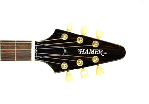 Used 2008 Hamer Korina V Electric Guitar w/OHSC 856228 - The Music Gallery