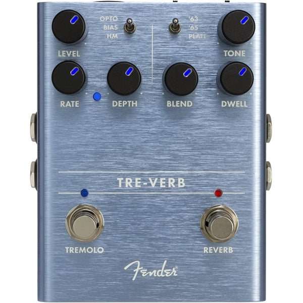 Fender Tre-Verb Tremolo/Reverb Pedal - The Music Gallery