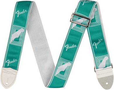 Fender Custom Mono Strap in Sea foam Green - The Music Gallery