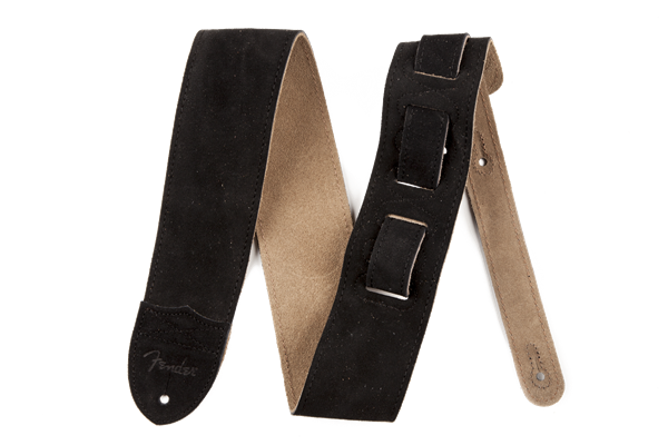 Fender F Suede Guitar Strap Black