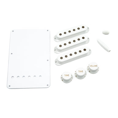Fender® Pure Vintage 1954 Stratocaster Accessory Kit - White - The Music Gallery