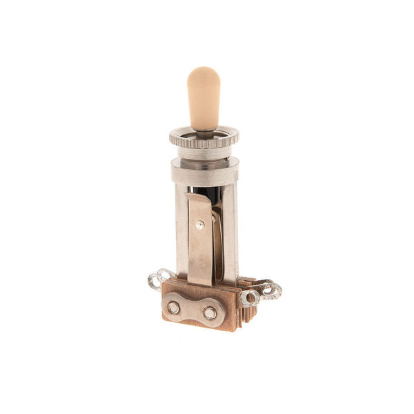 Gibson Accessories Straight Type Toggle w/ Cream Switch Cap - The Music Gallery