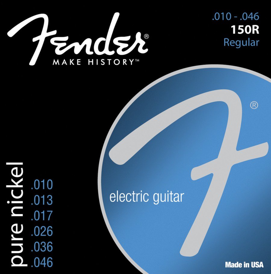 Fender® Regular .010-.046 150R Original Pure Nickel Electric Strings - The Music Gallery