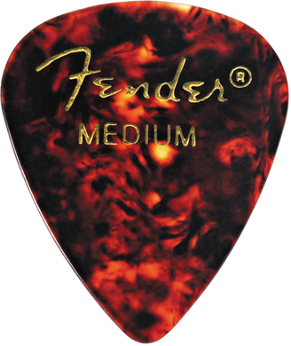 Fender Picks (12PK) Med - Classic Shell - The Music Gallery
