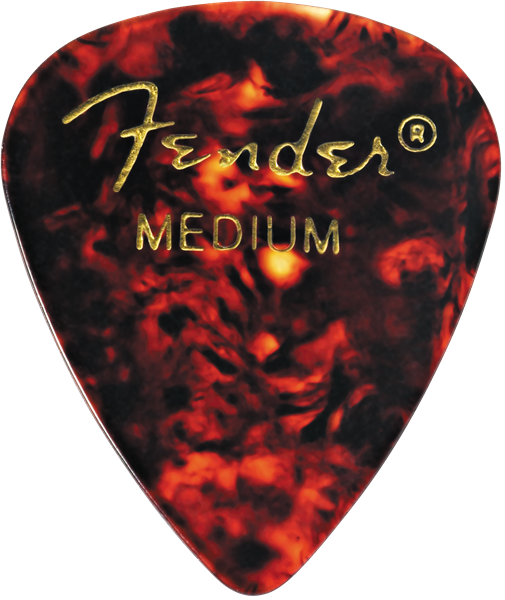 Fender Picks (12PK) Med - Classic Shell - The Music Gallery