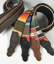 Franklin 2" Saddle Blanket Guitar Strap with Leather End Tab - The Music Gallery
