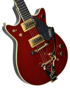 Gretsch G6131T-62 Vintage Select ’62 Jet™ in Vintage Firebird Red JT18104129 - The Music Gallery