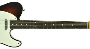 Fender Custom Shop 59 Esquire Custom Journeyman Relic in Chocolate 3 Tone Sunburst CZ546277 - The Music Gallery