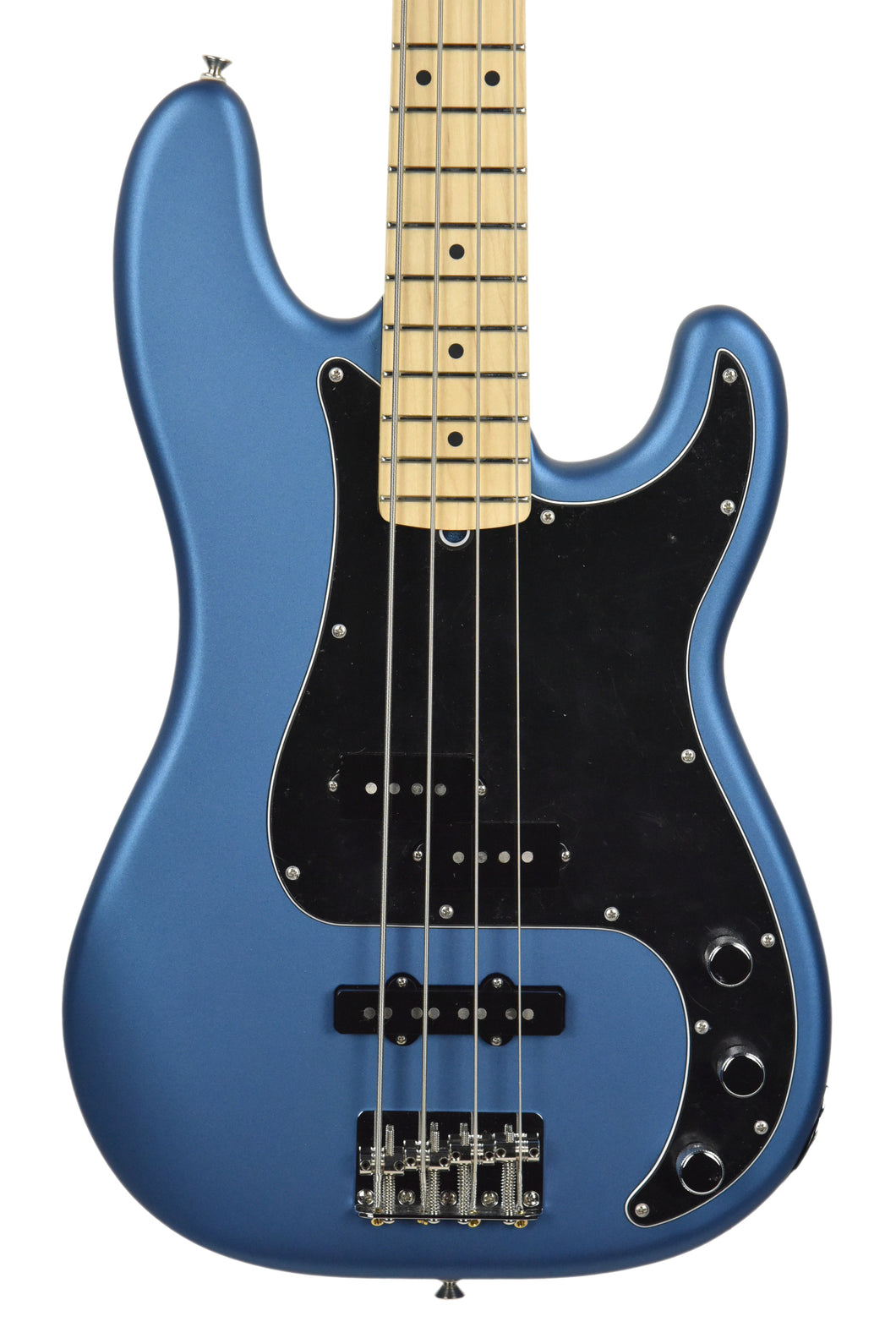 Fender American Performer P Bass in Satin Lake Placid Blue US18092791 - The Music Gallery