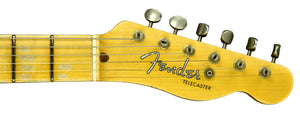 Fender Custom Shop NAMM Special 55 Telecaster Journeyman Relic Aged White Blonde CZ546575 - The Music Gallery