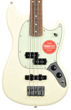 Fender Mustang Bass in Olympic White MX19059772 - The Music Gallery