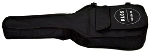 Klos Hybrid Carbon Fiber Acoustic Electric Travel Guitar in Black 155025 - The Music Gallery