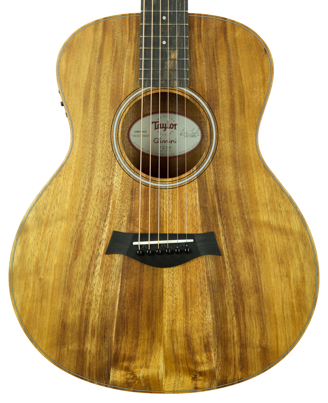 Taylor Koa GS Mini-e Acoustic Electric Guitar 2108129422 - The Music Gallery