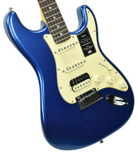Fender American Ultra Stratocaster HSS in Cobra Blue US19050109 - The Music Gallery