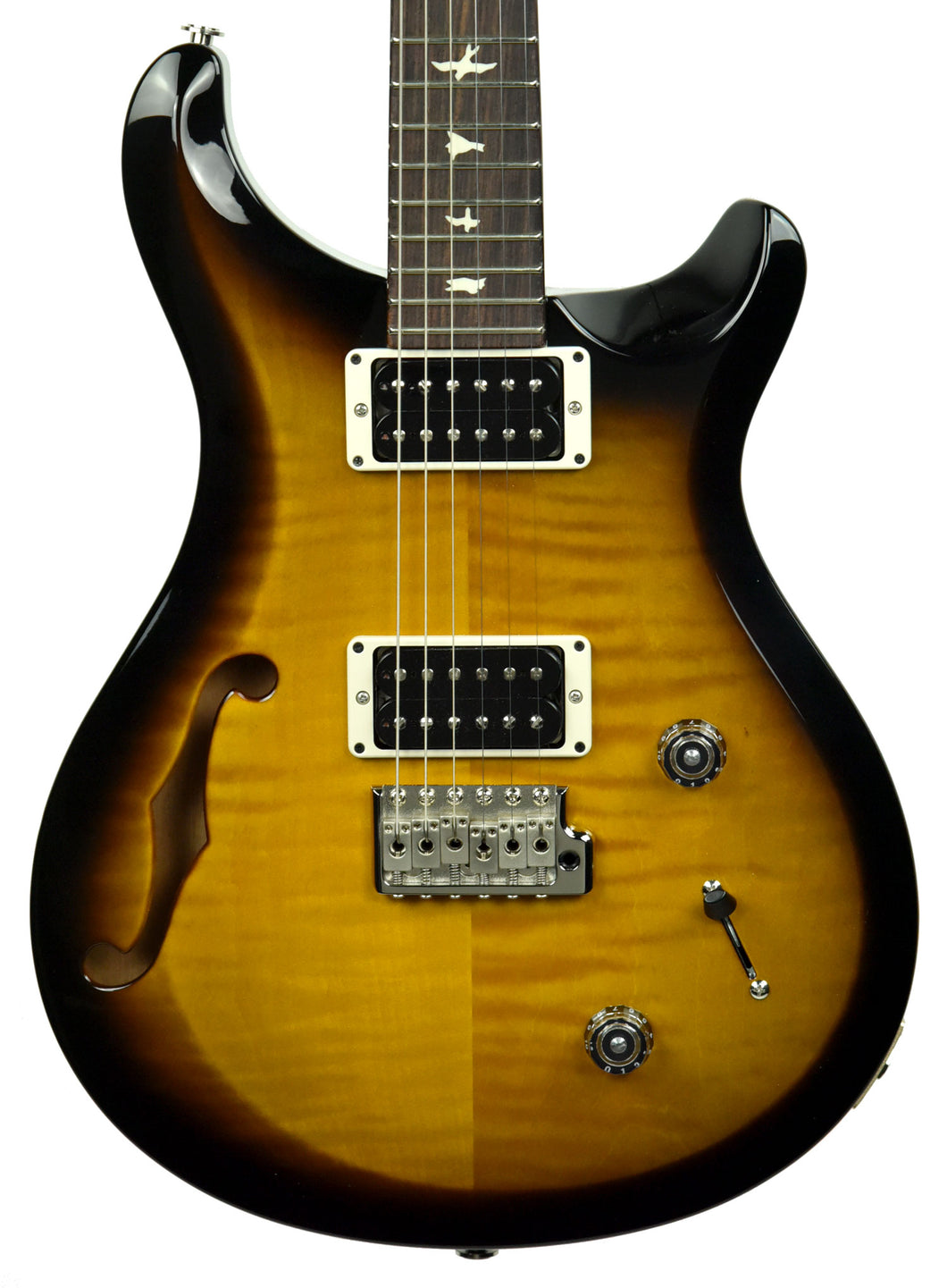 PRS Guitars S2 Custom 22 Semi Hollow in Sunburst 19 2038182 - The Music Gallery