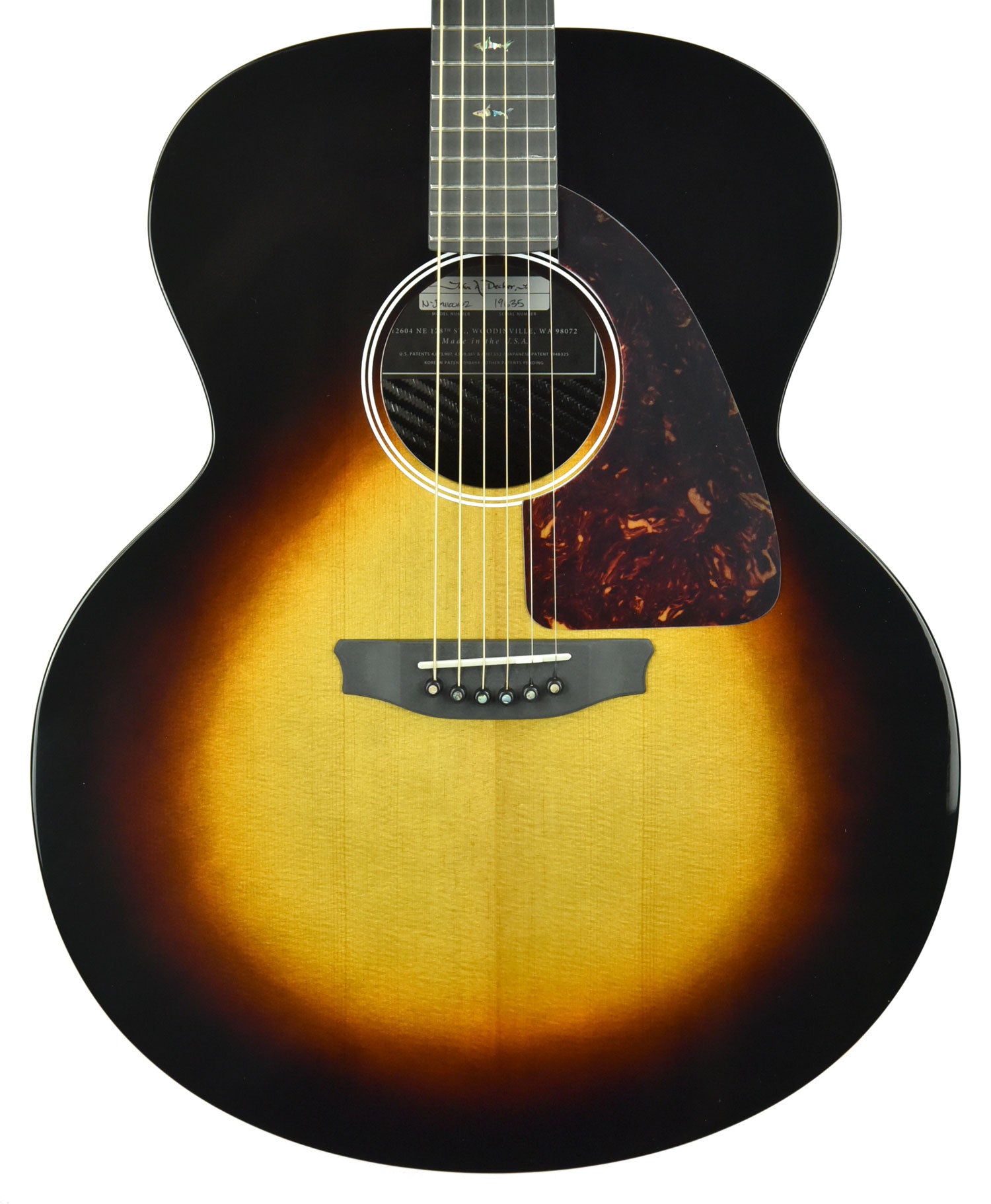 yamaha acoustic guitar sunburst