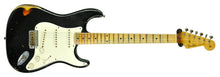 Used Fender Custom Shop 55 Strat Relic Masterbuilt by John Cruz in Black/3 Tone JC603 - The Music Gallery