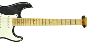 Used Fender Custom Shop 55 Strat Relic Masterbuilt by John Cruz in Black/3 Tone JC603 - The Music Gallery