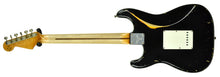 Used Fender Custom Shop 55 Strat Relic Masterbuilt by John Cruz in Black/3 Tone JC603 - The Music Gallery