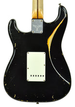 Used Fender Custom Shop 55 Strat Relic Masterbuilt by John Cruz in Black/3 Tone JC603 - The Music Gallery