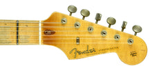Used Fender Custom Shop 55 Strat Relic Masterbuilt by John Cruz in Black/3 Tone JC603 - The Music Gallery