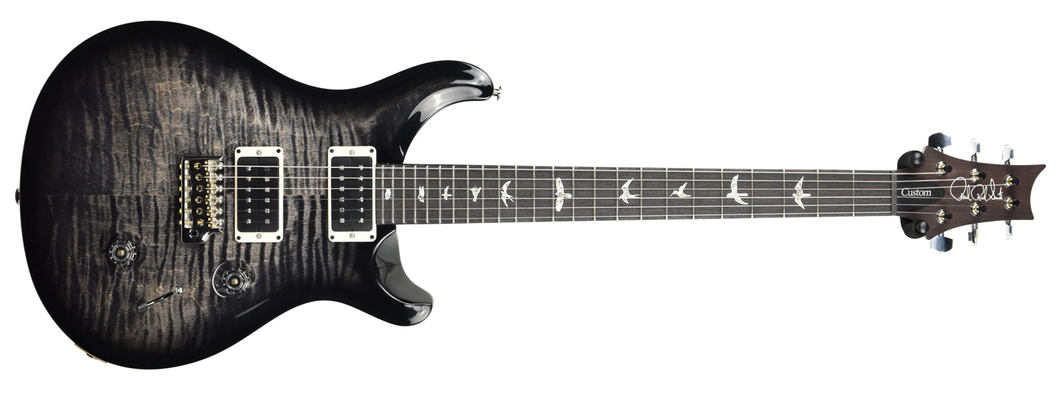 Prs custom 24 on sale charcoal burst