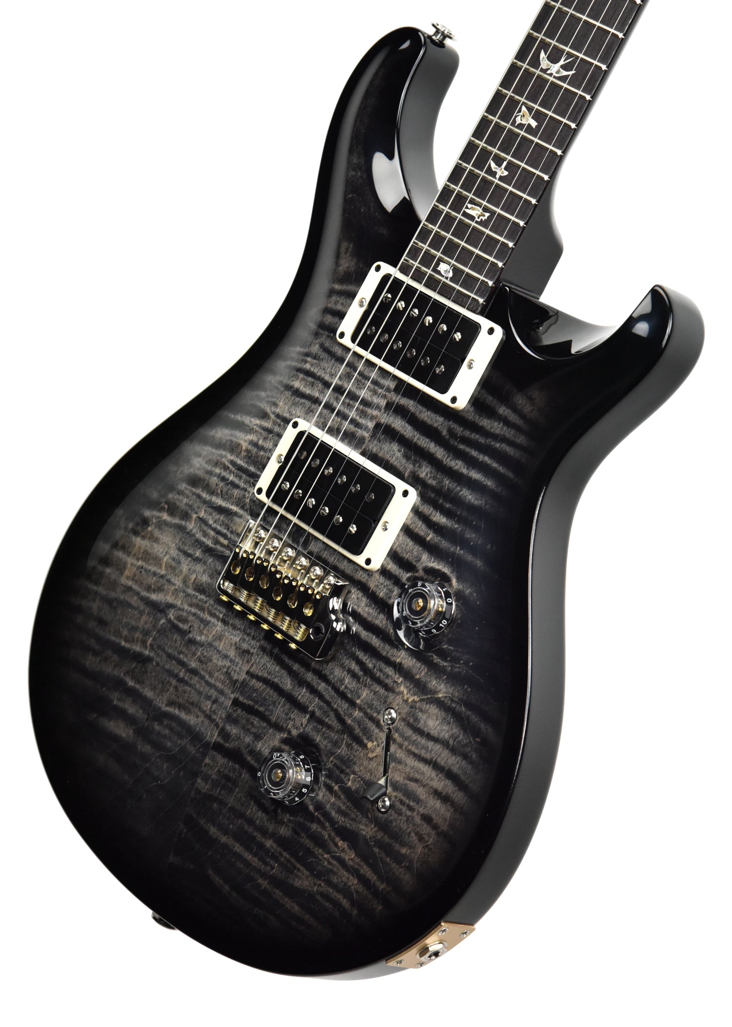 PRS Custom 24 in Charcoal Wrap Smoke Burst 18264541 | The Music 