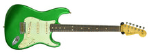 Fender Custom Shop 63 Stratocaster Journeyman Relic in Candy Green R104220 - The Music Gallery