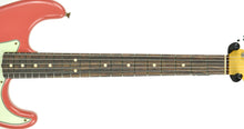 Fender Custom Shop 63 Stratocaster Journeyman Relic in Fiesta Red R104180 - The Music Gallery