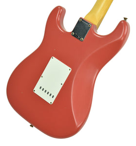 Fender Custom Shop 63 Stratocaster Journeyman Relic in Fiesta Red R104180 - The Music Gallery