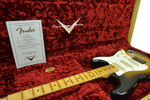 Fender Custom Shop 1957 Stratocaster Relic in Two Tone Sunburst R104037 - The Music Gallery