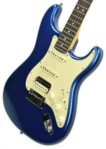 Fender American Ultra Stratocaster HSS in Cobra Blue US20008465 - The Music Gallery