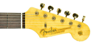 Fender Custom Shop 63 Stratocaster Relic Masterbuilt by Greg Fessler 3 Tone Sunburst R100013 - The Music Gallery
