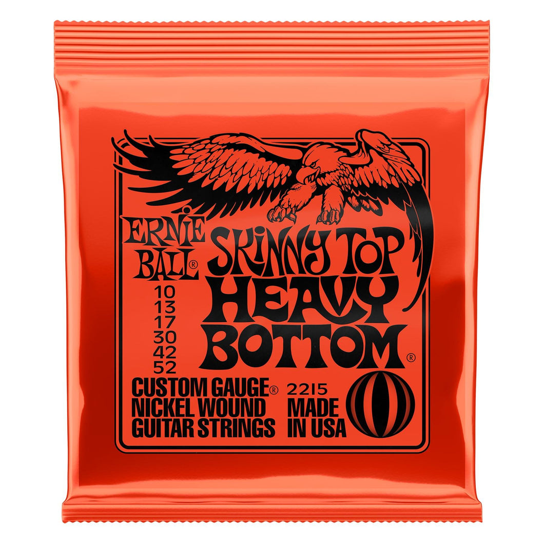 Ernie Ball Skinny Top Heavy Bottom .010-.052 2215 Nickel Wound Electric Strings - The Music Gallery
