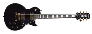 Epiphone Les Paul Custom Electric Guitar in Ebony 20121527082 - The Music Gallery