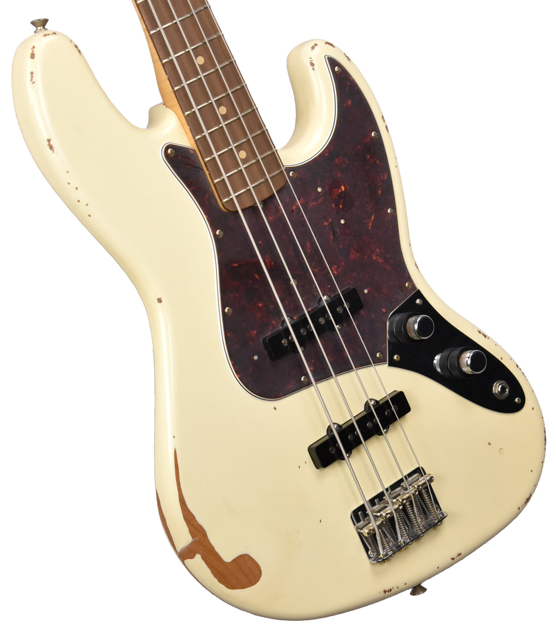 万*尾様 Fender 60thAnniversary RoadWorn Jaz Fender 60th Anniversary Roadworn 60s Jazz Bass - Olympic