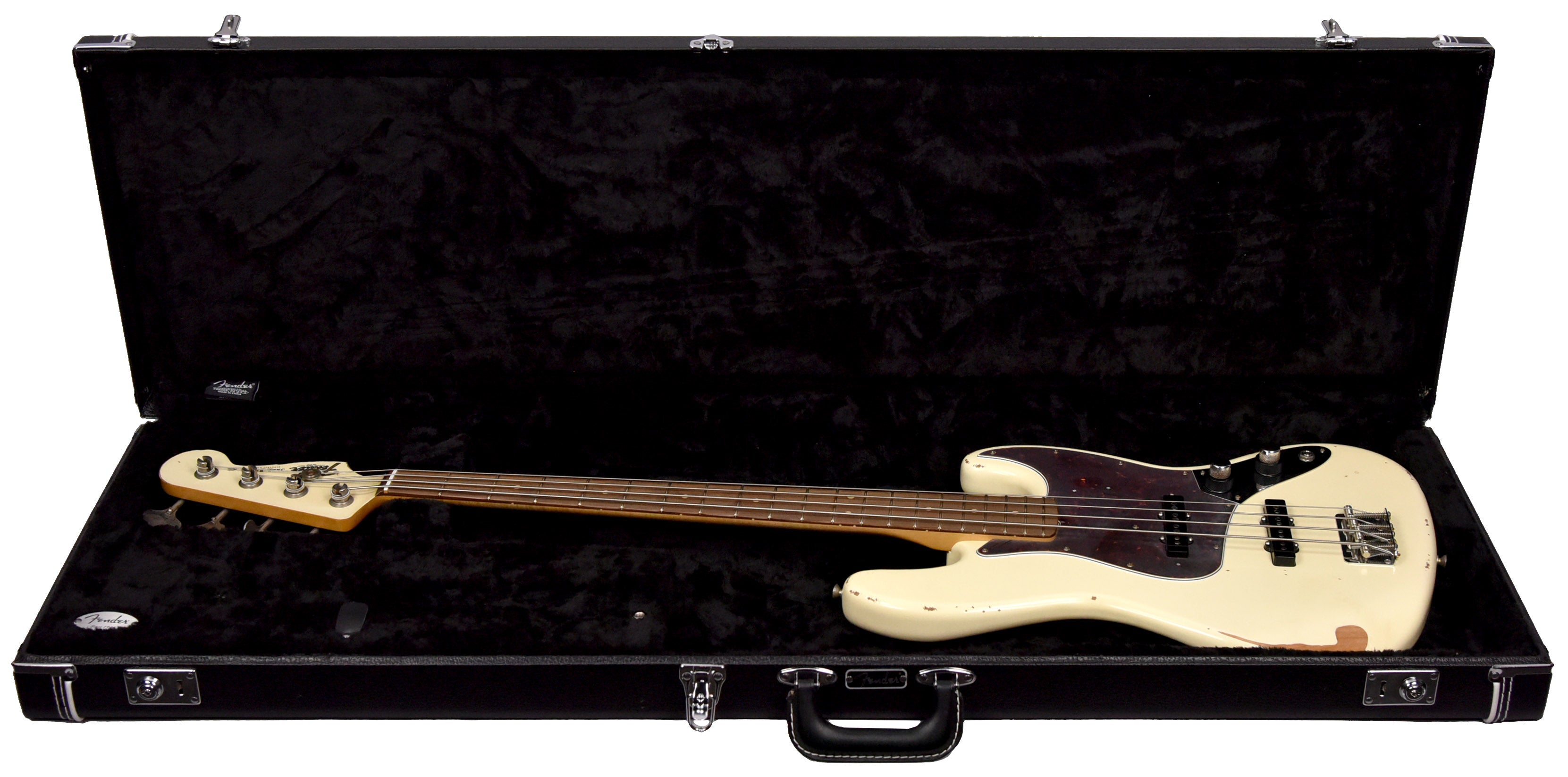 Fender 60th Anniversary Road Worn Jazz Bass in Olympic White Fender 60th Anniversary Road Worn Jazz Bass in Olympic White