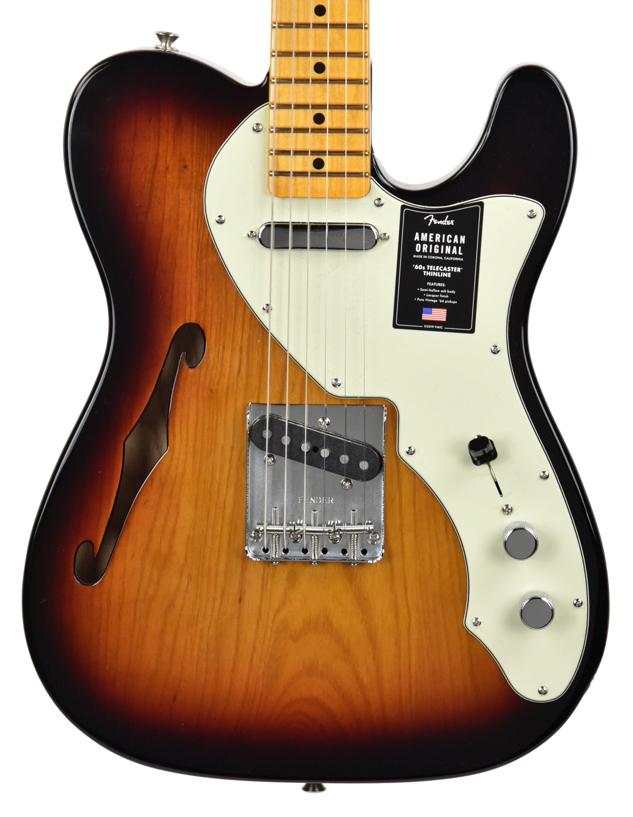 Fender American Original '60s Telecaster Thinline in 3 Color ...