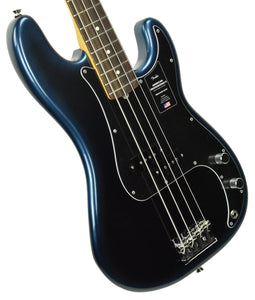 Fender American Professional II Precision Bass in Dark Night US20068959 - The Music Gallery
